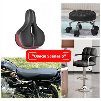 उभरा हुआ पीवीसी 0.7/0.9 मिमी सिंथेटिक चमड़ा 4 वे स्ट्रेच