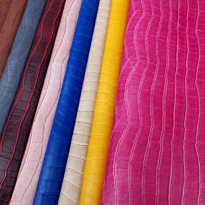 पीवीसी बांस अनाज कृत्रिम सिंथेटिक चमड़ा वॉलेट बॉक्स जूते नोटबुक नकली चमड़ा कपड़ा