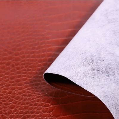 पीवीसी मगरमच्छ अनाज कृत्रिम सिंथेटिक चमड़े वॉलेट बॉक्स जूते Ntoebook नकली चमड़े के कपड़े