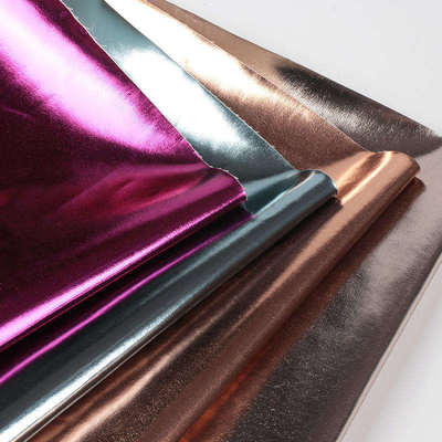 धातु फिल्म पीयू आर61 भेड़ अनाज सिंथेटिक चमड़े के कपड़े बटुआ बॉक्स जूते बैग नोटबुक नकली चमड़े के कपड़े