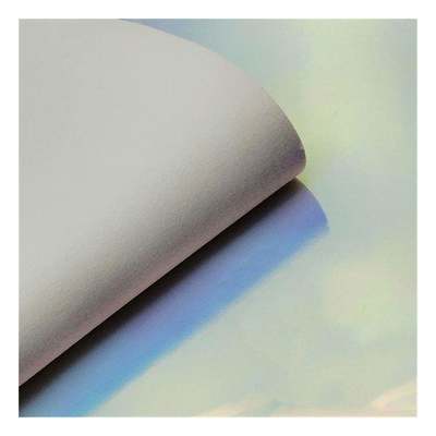 इंद्रधनुष पु होलोग्राफिक धातु रंगीन दर्पण चमड़े सिंथेटिक कृत्रिम नकली जूते मामले हैंडबैग नोटबुक चमड़े के कपड़े