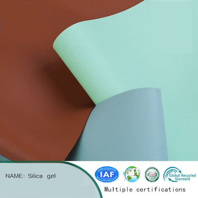 सेमी PU 1.3mm पीसने वाला रेतीला अनाज सिंथेटिक लेदर वॉलेट केस जूते नोटबुक टेबल मैट लेदर फैब्रिक