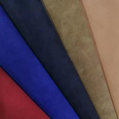 पीयू नुबैक चमड़ा सिंथेटिक चमड़े का कपड़ा नकल कपास तल जूते बैग नोटबुक कपड़े स्पॉट थोक