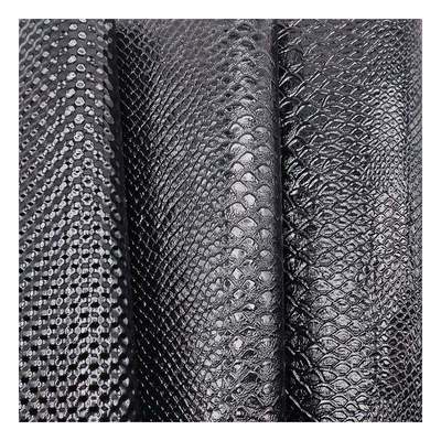 हाई-ग्लॉस पैटर्न पीवीसी सिंथेटिक लेदर एनिमल पैटर्न जूते बैग और बैग्स फ़ॉक्स लेदर फ़ैब्रिक