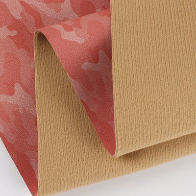 पीयू फ्रॉस्टेड शेफ स्किन नुबॉक ग्रेन छलावरण सिंथेटिक लेदर बैग जूते वॉलेट सजावट नोटबुक केस नकली चमड़े के कपड़े