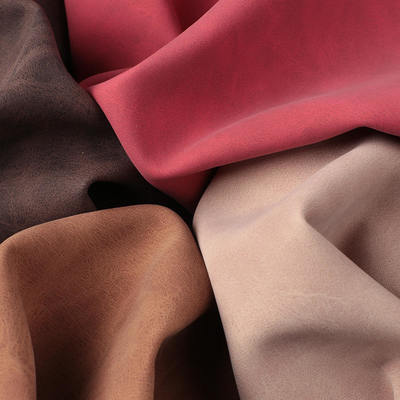 पीयू फ्रॉस्टेड शीपस्किन नबक ग्रेन सिंथेटिक लेदर बैग जूते वॉलेट सजावट नोटबुक केस फॉक्स लेदर फैब्रिक