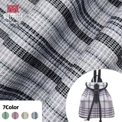 0.8 मिमी मोटाई 54/55 " चौड़ाई घर्षण प्रतिरोधी पीवीसी चमड़े के लिए हैंडबैग जूते और फर्नीचर