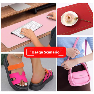 बैग और फर्नीचर के लिए नॉन-स्लिप डायमंड पैटर्न विंड प्रूफ पीवीसी लेदर फ़ॉक्स लेदर फ़ैब्रिक