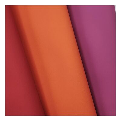 उच्च गुणवत्ता वाले पर्यावरण के अनुकूल सिंथेटिक फ़ॉक्स पीवीसी पिनहोल पैटर्न लेदर फ़ैब्रिक कार सोफा के लिए