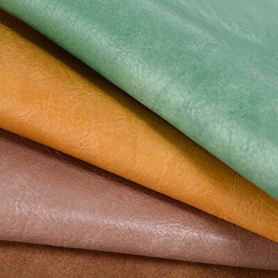 पीवीसी तैलीय मोम चमकदार टैन सिंथेटिक कृत्रिम चमड़ा बैग जूते सोफा कुर्सी बटुआ सजावट बेल्ट नकली चमड़ा कपड़ा के लिए