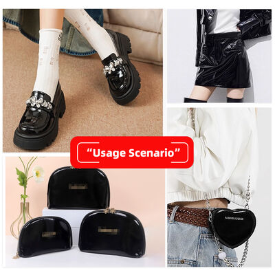 पीवीसी दर्पण बैग के लिए सिंथेटिक नकली चमड़े की सामग्री सोफा जूते प्लेसमेट फर्नीचर कार सीट upholstery सजावटी कार कुर्सी बेल्ट