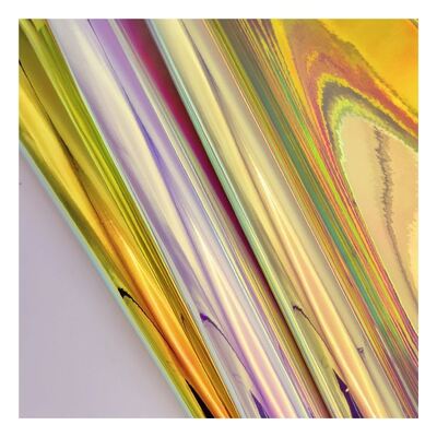 इंद्रधनुष पु होलोग्राफिक धातु रंगीन दर्पण चमड़े सिंथेटिक कृत्रिम नकली जूते मामले हैंडबैग नोटबुक चमड़े के कपड़े