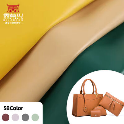 SEMI PU Cow Calf Grain Synthetic Leather for Bag Sofa Chair Bag Shoes Table Mat Decorative Car Faux Leather Fabric