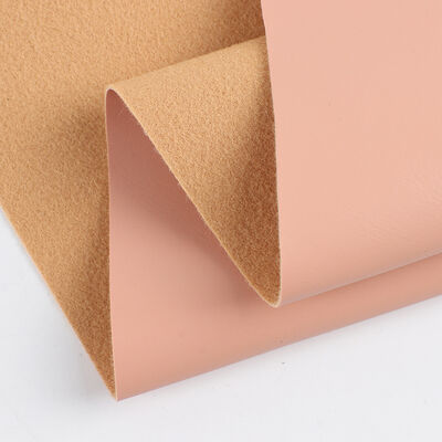 SEMI PU Cow Calf Grain Synthetic Leather for Bag Sofa Chair Bag Shoes Table Mat Decorative Car Faux Leather Fabric
