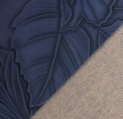 पीवीसी 126 फूलों के पैटर्न इम्बोस्ड स्टाइल बैग के लिए कृत्रिम सिंथेटिक चमड़े Placemat जूते सजावट पैकेज नकली चमड़े के कपड़े