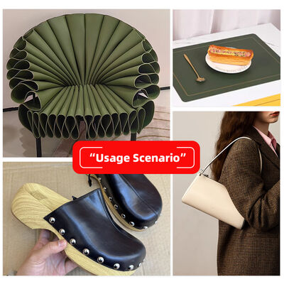 बैग टेबल मैट वॉलेट के लिए पीवीसी कैल्स्किन ग्रेन डबल फेस सिंथेटिक आर्टिफिशियल लेदर एम्बॉस्ड फॉक्स लेदर मैटेरियल्स फॉर क्राफ्ट