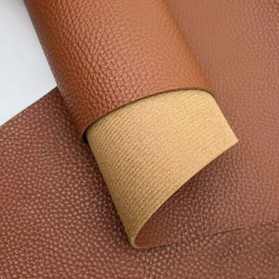 1.8mm Thick PVC Litchi Pattern Synthetic Faux Leather for Bag Table Mat Belt Sofa Decorations-Versatile Furniture Outdoor Craft