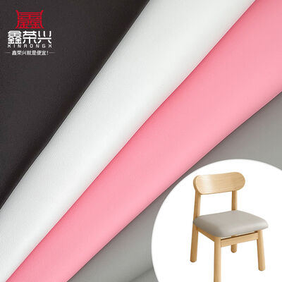 PVC TC Cloth Backed Synthetic Faux Leather Pinhole Pattern Waterproof Stretchable Lining for Shoes Belts Gloves Outdoor Use Sofa