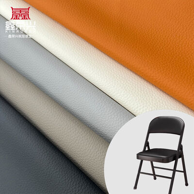 PVC Litchi Texture Waterproof Stretch Synthetic Leather Faux Leather for Chair Sofa Car Foot Bag Outdoor Craft-Price