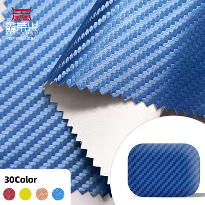कपड़ों, फोन केस, स्लीव, बॉक्स के लिए वाटरप्रूफ इलास्टिक पीयू कार्बन फाइबर सिंथेटिक लेदर - टिकाऊ फॉक्स लेदर क्राफ्ट्स गारमेंट्स