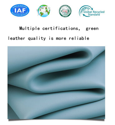 सेमी PU 1.3mm पीसने वाला रेतीला अनाज सिंथेटिक लेदर वॉलेट केस जूते नोटबुक टेबल मैट लेदर फैब्रिक