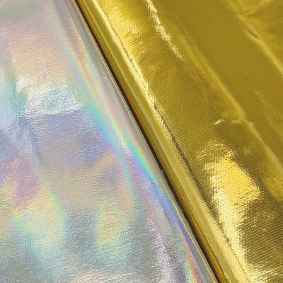 पीवीसी होलोग्राफिक लेदर लेजर धातु दर्पण सिंथेटिक लेदर वाटरप्रूफ फर्जी सामग्री सोफे टेबल मैट वैनिटी केस जूते के लिए