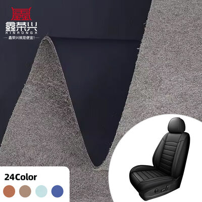 माइक्रोफाइबर एम्बोस्ड नपा पैटर्न नकली चमड़े का कपड़े पीयू जलरोधक पर्यावरण के अनुकूल फुटबॉल गोल्फ आउटडोर कार सीट सोफा बैग