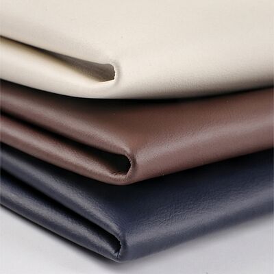 माइक्रोफाइबर एम्बोस्ड नपा पैटर्न नकली चमड़े का कपड़े पीयू जलरोधक पर्यावरण के अनुकूल फुटबॉल गोल्फ आउटडोर कार सीट सोफा बैग