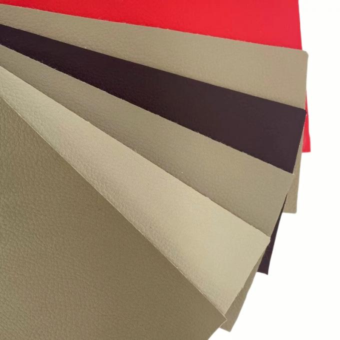 कार सीट कवर के लिए पीवीसी घर्षण प्रतिरोधी उभरा हुआ चमड़ा 54 इंच चौड़ा 6