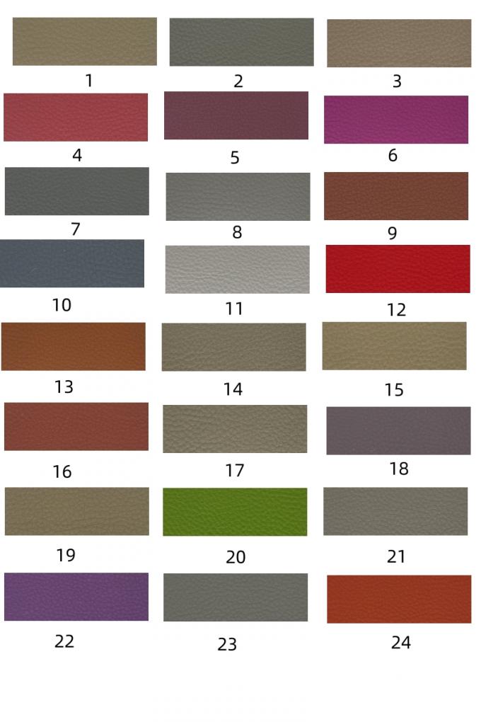 कार सीट कवर के लिए पीवीसी घर्षण प्रतिरोधी उभरा हुआ चमड़ा 54 इंच चौड़ा 13