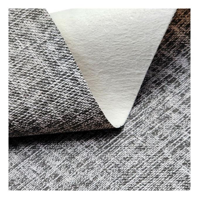 पीवीसी सैममेल रक पैटर्न नकली सिंथेटिक चमड़े रंगीन मुद्रण वॉलेट केस जूते नोटबुक चमड़े के कपड़े 9