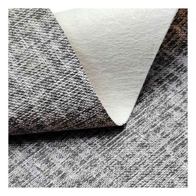 पीवीसी सैममेल रक पैटर्न नकली सिंथेटिक चमड़े रंगीन मुद्रण वॉलेट केस जूते नोटबुक चमड़े के कपड़े 17