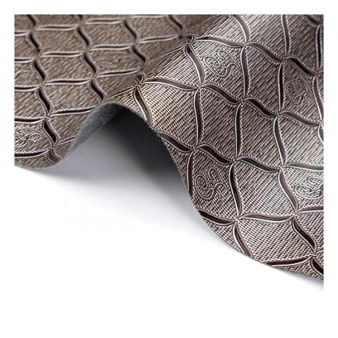 स्पॉट होलसेल पीवीसी ब्राइट ज्यामितीय पैटर्न कृत्रिम सिंथेटिक लेदर पैकेजिंग वॉलेट बॉक्स नोटबुक फॉक्स लेदर फैब्रिक 7