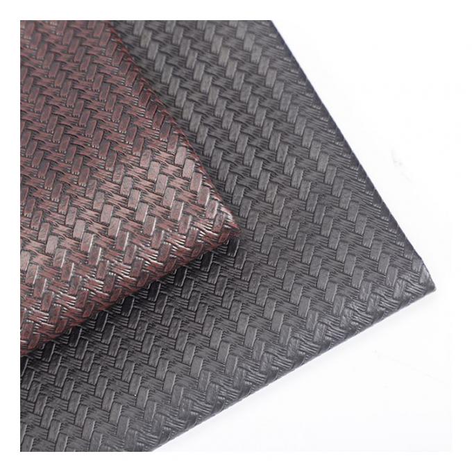 स्पॉट पीवीसी तिरछा बुनाई पैटर्न हैंडबैग असबाब पैकेजिंग वॉलेट बॉक्स जूते नोटबुक फ़ॉक्स लेदर फैब्रिक 11