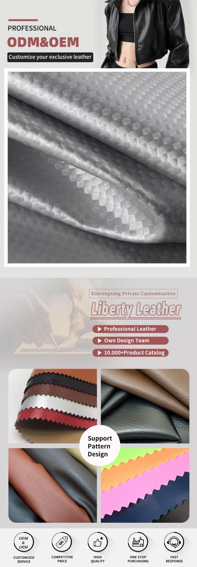 लचीला पीयू कार्बन फाइबर स्ट्रॉ मैट अनाज सिंथेटिक चमड़े के लिए कपड़े बैग ईयरफोन आस्तीन बॉक्स नकली चमड़े के कपड़े 4