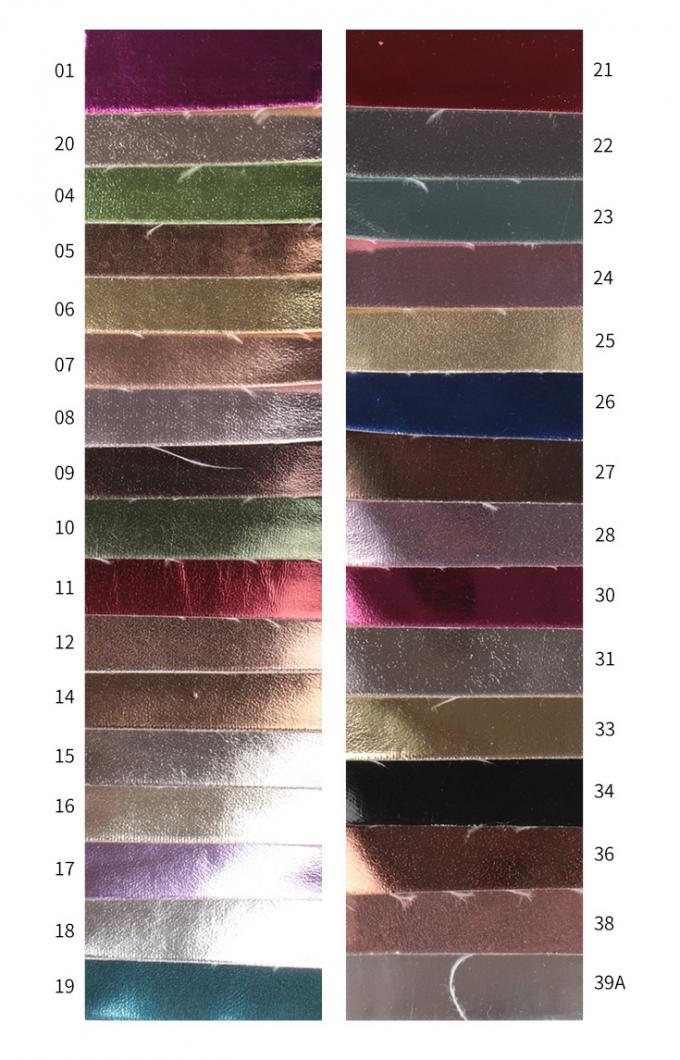 धातु फिल्म पीयू आर61 भेड़ अनाज सिंथेटिक चमड़े के कपड़े बटुआ बॉक्स जूते बैग नोटबुक नकली चमड़े के कपड़े 11