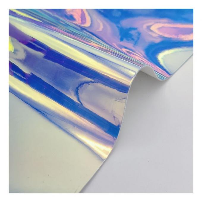 इंद्रधनुष पु होलोग्राफिक धातु रंगीन दर्पण चमड़े सिंथेटिक कृत्रिम नकली जूते मामले हैंडबैग नोटबुक चमड़े के कपड़े 11