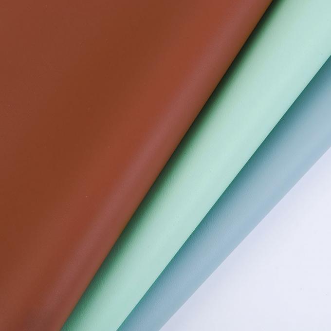 सेमी PU 1.3mm पीसने वाला रेतीला अनाज सिंथेटिक लेदर वॉलेट केस जूते नोटबुक टेबल मैट लेदर फैब्रिक 6